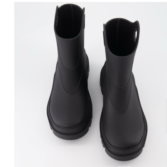 Moncler Misty Black Rain Boots - Picture 3 of 11
